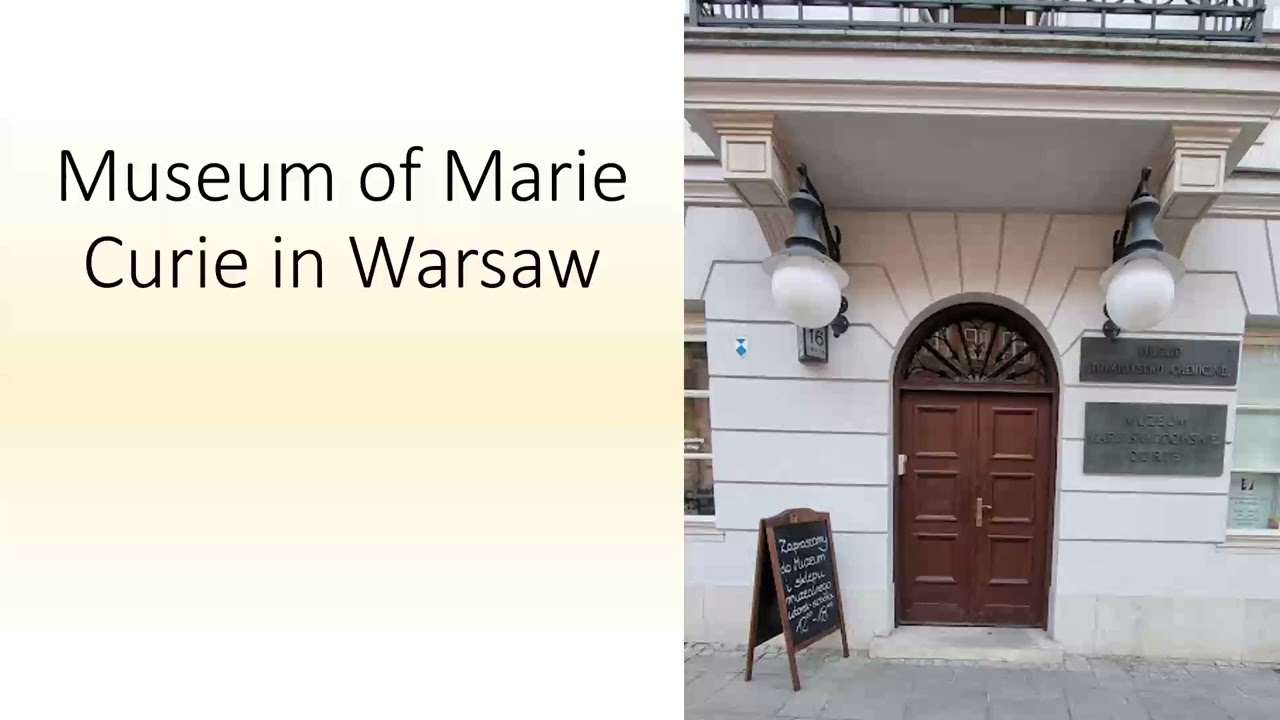 Museum Of Marie Curie in Warsaw