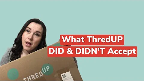 What ThredUP Luxe DID and DID NOT Accept