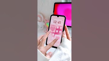 make your homescreen aesthetic 🎀 pink theme *tutorial* ♡ samsung galaxy