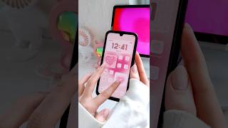 make your homescreen aesthetic 🎀 pink theme *tutorial* ♡ samsung galaxy screenshot 3