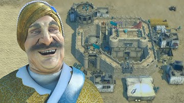 Stronghold Crusader 2 Skirmish - The Shah vs SergiuHellDragoonHQ