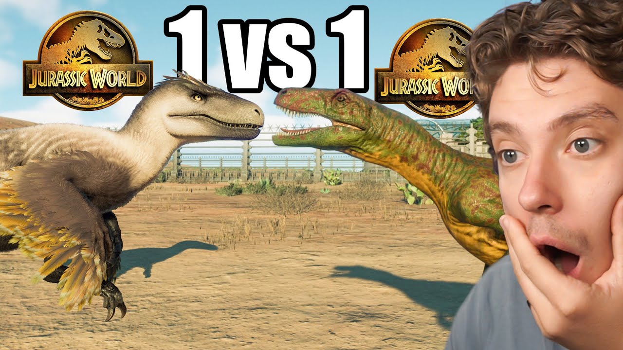 Королевская битва самых маленьких хищников в Jurassic World Evolution 2