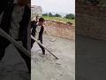 cool way to level a concrete floor with simple tools #shorts