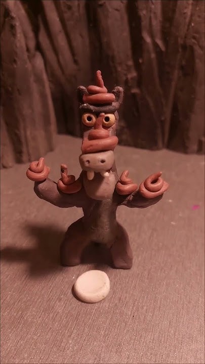 шрек из пластилина #stopmotion #animation #анимация #claymation #шрек # ...