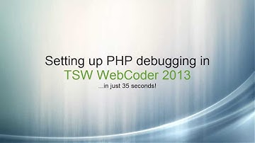 Setting up PHP debugging in 35 seconds