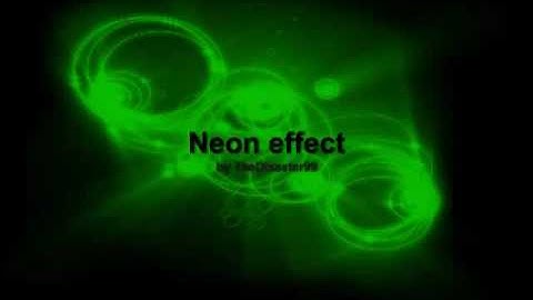 [Adobe PS] - Neon Effect