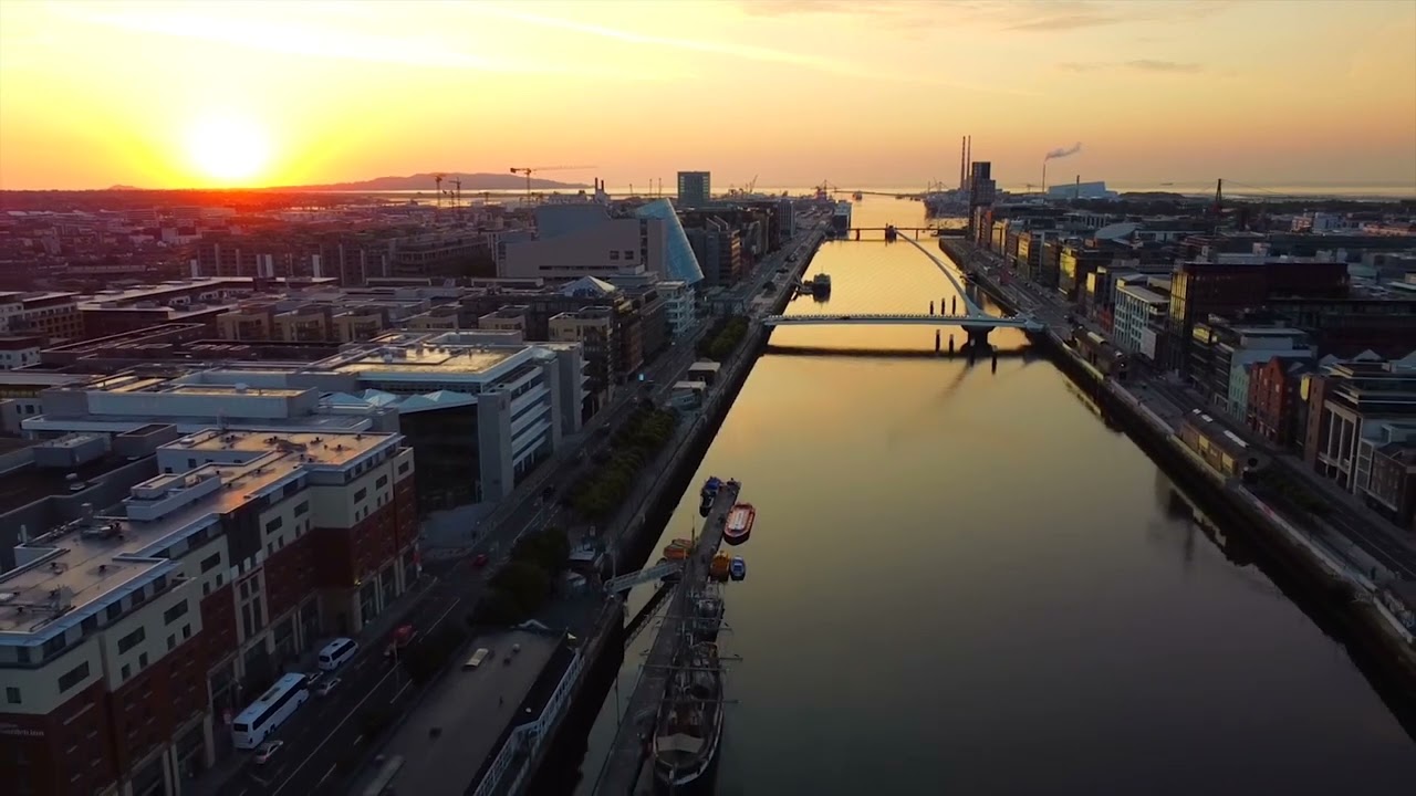 Dublin at Dawn - IFSC
