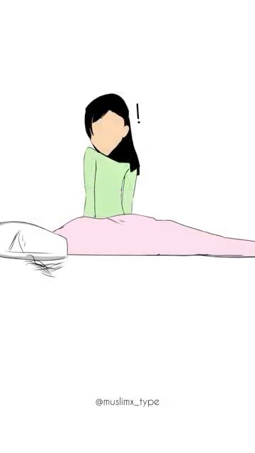 Mata jahat itu nyata… #muslimah #hijab #hijabi #muslimgirl #animasi