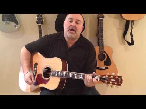How to Play Luckenbach, Texas - Waylon Jennings (cover) - Easy 4 Chord Tune