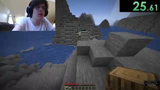 Minecraft speedrun 143 WORLD RECORD   HMO 360p, h264