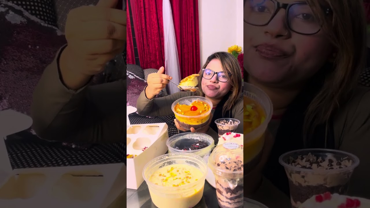 এতো মজার মজার ডেজার্ট কেক পুডিং চকোলেট জার কেক কাপ কেক শাহী পায়েস আরও কতো কি 😋