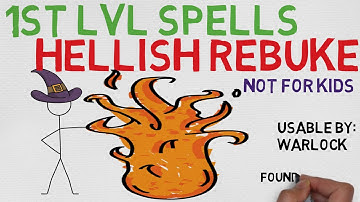 1st Level Spell #44: Hellish Rebuke (5E)
