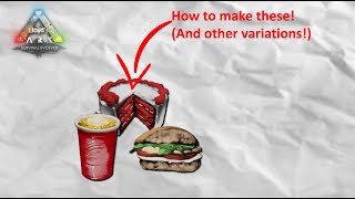 Ark | How To Make Better Food Using Custom Recipes!