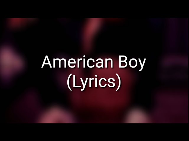 Frank Ocean - American Boy (Shibuya Chanel Remix) (Lyrics) - YouTube