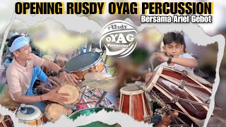 Opening Rusdy Oyag Percussion Bersama @arilgebot | Halal Bihalal Keluarga Besar H.AW