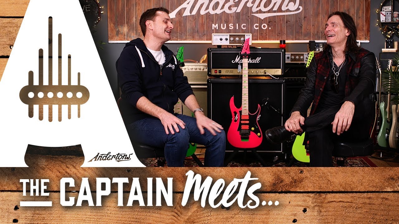 Mira The Captain Meets Steve Vai en YouTube Mira The Captain Meets Steve Vai en YouTube