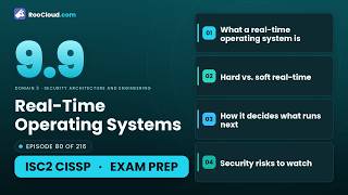 CISSP 9.9 - Real-Time Operating Systems - Exam Prep screenshot 2
