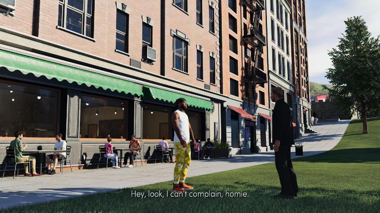 NBA 2K22 MyCareer Get The Game his coffee? YouTube