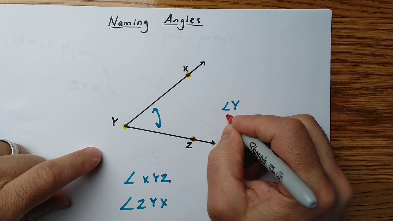 Naming Angles YouTube Naming Angles YouTube
