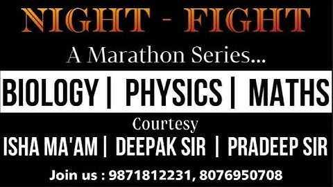 Night - Fight | Sample Paper 2020 - 21 | Latest Sample Paper Class 12 2021 | Solutions | Episode - 1