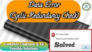 complete tutorial for how to fix data error cyclic redundancy check (crc) : disk is not accessible?