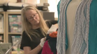 'Upcycler' teaching others how to give old clothes new life