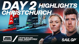 Day 2 Highlights // ITM New Zealand Sail Grand Prix | SailGP image