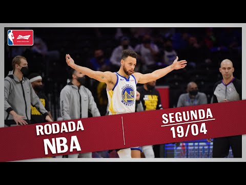 RODADA NBA 19/04 - CURRY FAZENDO HISTÓRIA, LAKERS X JAZZ, TOP 10 E MUITO MAIS!