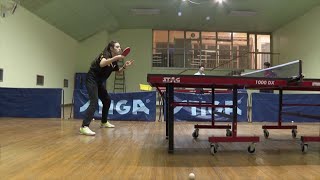 Youngest Syrian table tennis Olympian to receive training in China screenshot 2