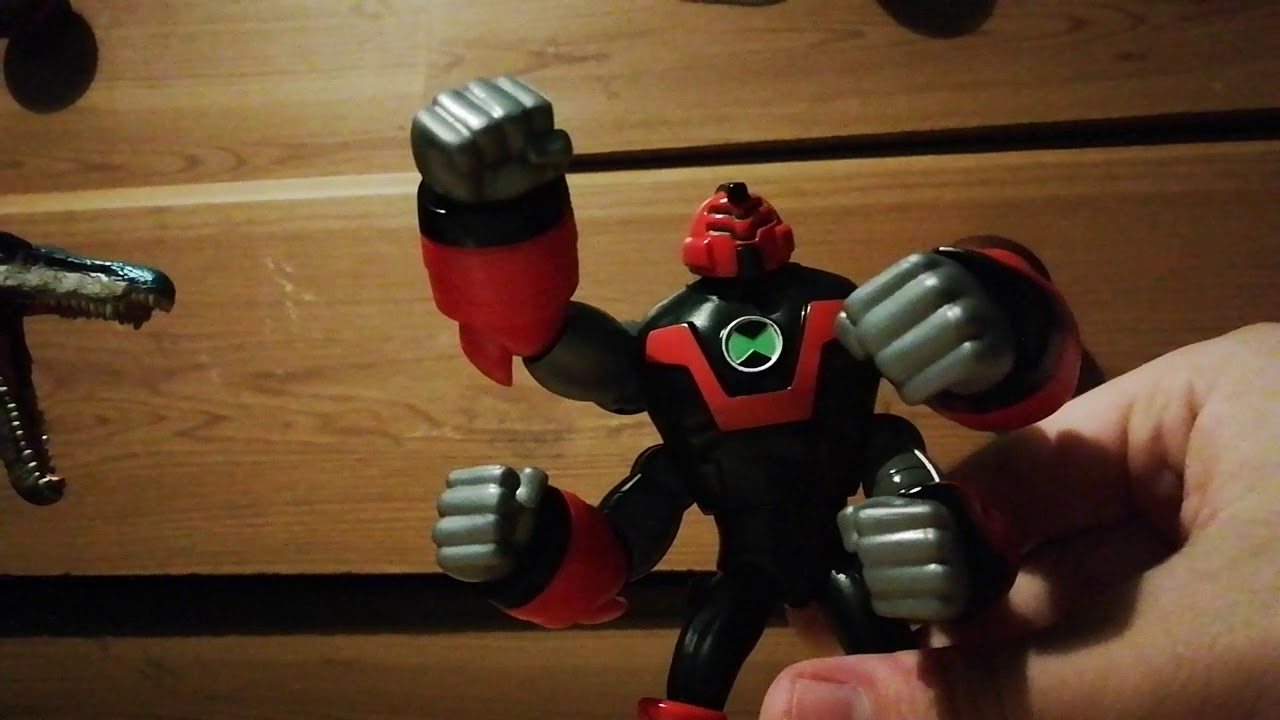 Ben 10 omni kix armor four arms unboxing YouTube