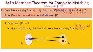 lec46 Proof of Hall’s Marriage Theorem