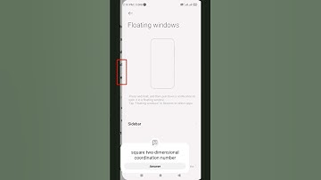 how to disable sidebar floathig window setting 💕❤💕 side app setting mobile setting