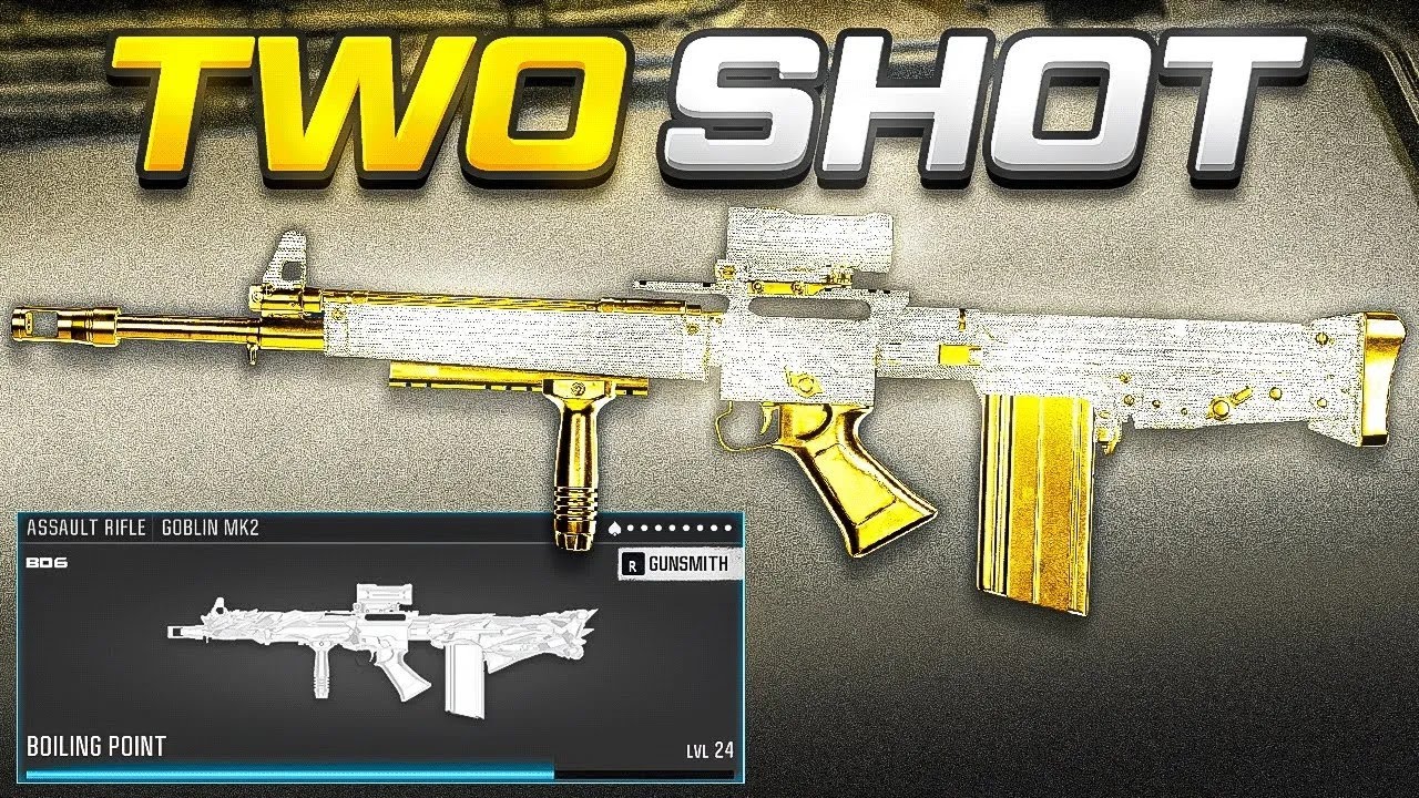 new *2 SHOT* GOBLIN MK2 is BROKEN in WARZONE! 🤩 (Best GOBLIN MK2 Class Setup)