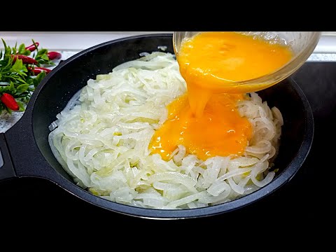 Zwiebel schmeckt besser als Fleisch Warum kannte ich dieses Zwiebelrezept nicht? Rezept in 5 Minuten