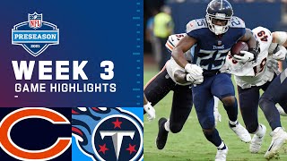 Chicago Bears vs. Tennessee Titans | Preseason Week 3 2021 NFL Game Highlights