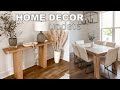 HOME DECOR UPDATE | LIVING ROOM, DINING ROOM, KITCHEN