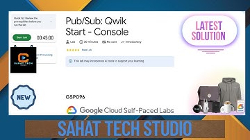 Pub/Sub: Qwik Start - Console || GSP096 || [2025] #qwiklabs #arcade