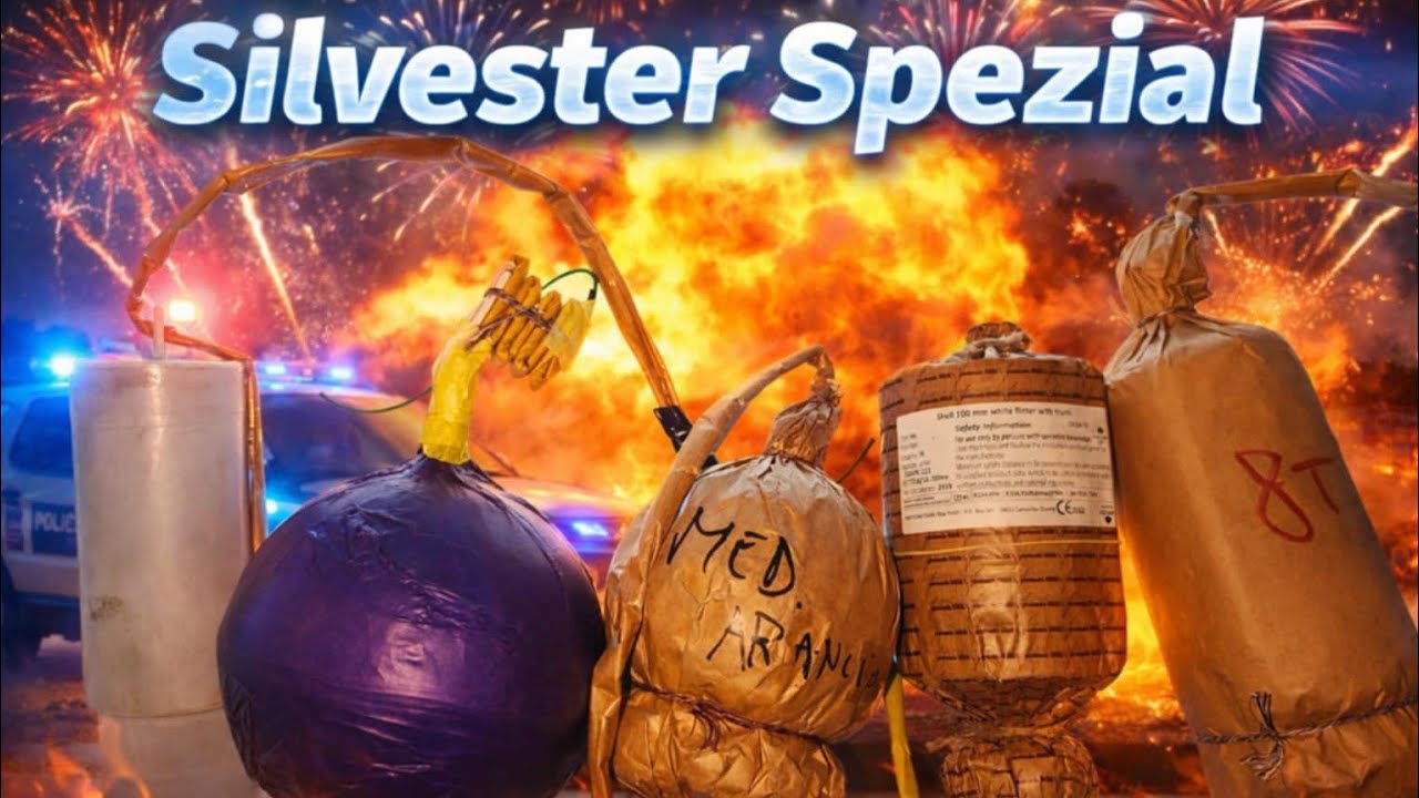 Polenböller Mega Shells XXXL DumBum Firecracker TheOftler Silvester Spezial