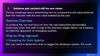 How to Update a Database Based on User Input in Python Profile