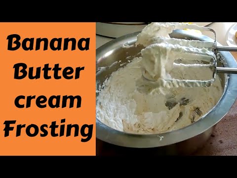 Banana Buttercream Frosting