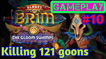 Blades of Brim Gameplay Tutorial Walkthrough part 10 killing 121 Goons (Android/iOS)