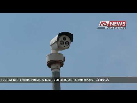FURTI, NIENTE FONDI DAL MINISTERO. CONTE: «CHIEDERO' AIUTI STRAORDINARI»  | 28/11/2025
