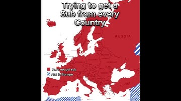 Trying to get a sub from every country in Europe part 1 #travel #empire #geography