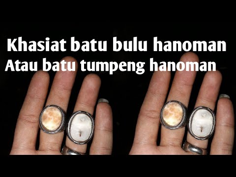 Cincin Bulu Monyet Mewah. 