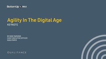 Keynote: Agility in the Digital Age
