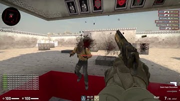 CSGO fast aim reflex workshop map