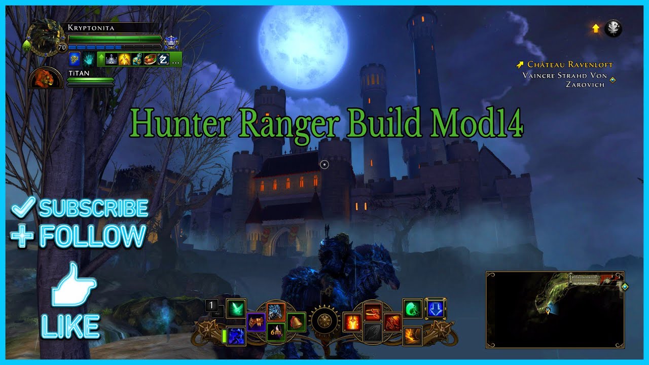 Neverwinter Hunter Ranger Combat Build HDPS Stormwarden PVE Mod14 PS4 ...
