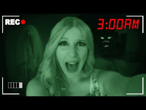 I Got TRAPPED in a HAUNTED House for 24 Hours! - Challenge