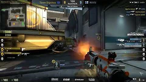 sergej   3 M4A4 kills on the bombsite A defese