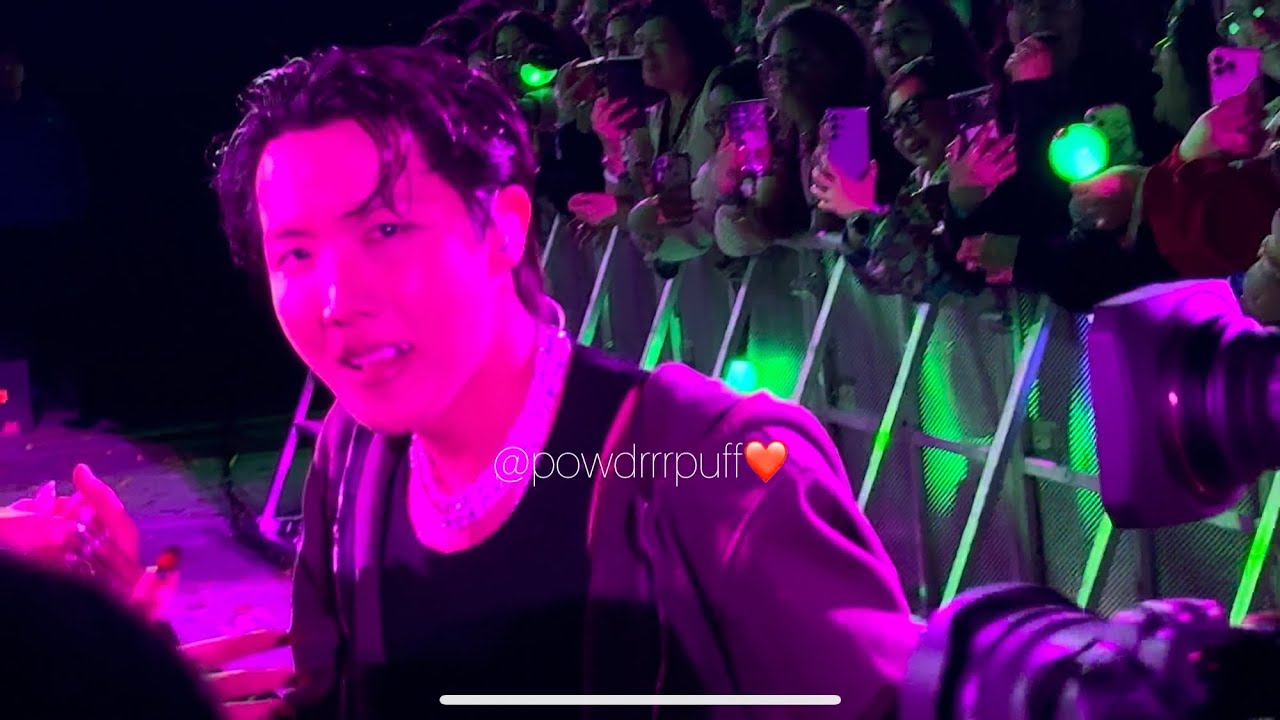250404 - 1VERSE - jhope - HOTS TOUR LA D1 - 4K 직캠 FANCAM - YouTube